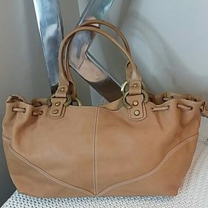 Valerie Stevens Classic Leather Tote